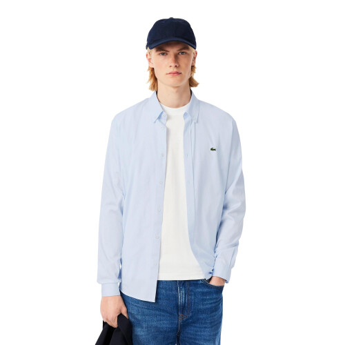 Lacoste Lacoste Herren Regular Fit Hemd (Ch2933Hbp_Blau 42)