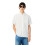 Lacoste Lacoste Herren Kurzarm Leinenhemd Weiß 1