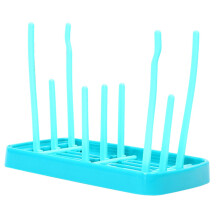 Foldable Bottle Drying Rack for Kitchen Counter, SpaceSaving Fast Drying Holder for Baby Bottles