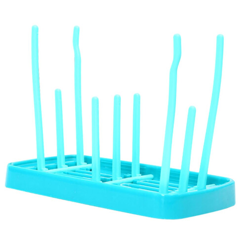 Foldable Bottle Drying Rack for Kitchen Counter, SpaceSaving Fast Drying Holder for Baby Bottles