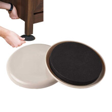 Furniture Sliders for Hardwood Floors, 7 Inch Heavy Duty Moving Pads with Smooth Gliding Design and Floor Protection