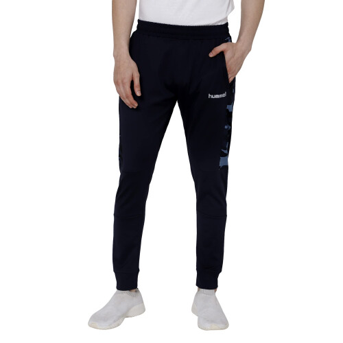 Hummel Hummel Ailis Solid Regular Fit Polyester Byxor För Män Med Dragkedjor