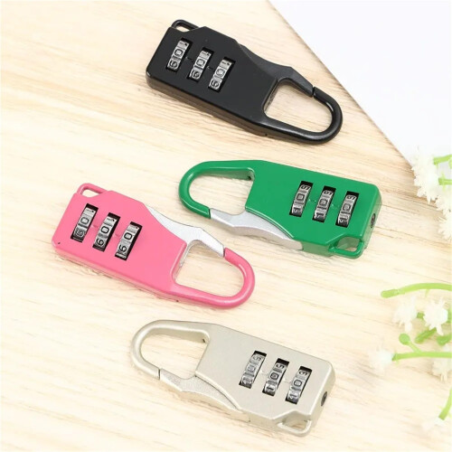Outdoor Gate Lock Color 7, 3 Digit Combination Padlock, Weatherproof and Secure Gate Closure 2