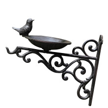 Handcrafts Cast Iron Bird Food Dish Wall Decors With-8471