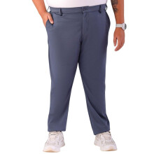 Hardsoda Heren Grijze Regular Fit Zelfontworpen Chino Jogger (Grijs_44)