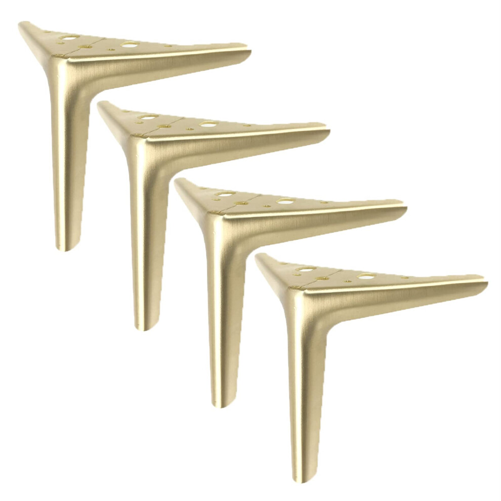 Bronze Furniture Legs 15Cm Set, HeavyâDuty Metal Sofa Legs With Screws, CorrosionâResistant And FloorâSafe, 4 Pcs 9073542899884