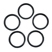 5Pcs Dashboard Air Conditioning Outlet Vent Ring Cover Trim ABS Carbon Fiber Interior Kit for Vitara 2015-2020