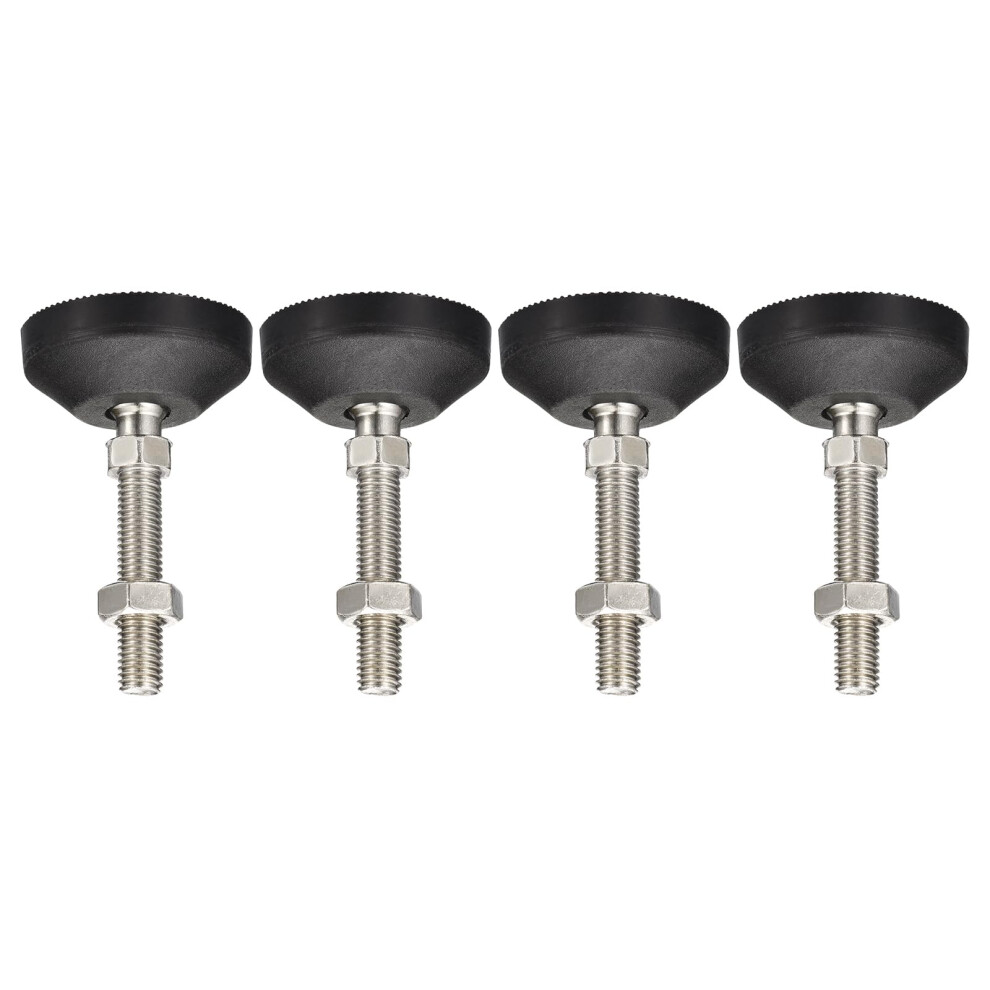 Adjustable M10 Nylon Furniture Leveling Feet 4 Pack, Nonslip Floor Protectors For Workbench Stability 9771547755227