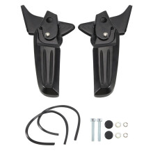 Pedales Plegables para Motocicleta, Pedales Modificados para Motocicleta para Spring Primavera LX LXV 150125 B