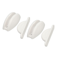 Camper Trailer Door Retainer Kit Arc Nylon Holder White Heavy Duty