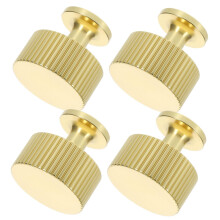 4pcs Vintage Aluminium Cabinet Knobs and Drawer Pulls, Elegant Design for Kitchen Cupboards, Dressers, Furniture