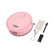 USB Sweeping Robot Vacuum Cleaner Mopping 3 in 1  Wireless Dragging Cleaning Sweep Floor for Home Office-C