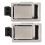 Stainless Steel Paddle Handle Latch Pair, Secure Flush Mount Toolbox Latch for RV Boat Trailer Cabinets 3