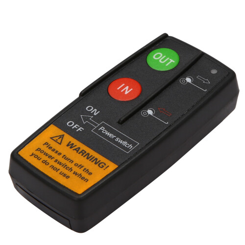 24V 50Ft Auto Wireless Console Winch Remote Control Car Manual Transmitter Button Console For Car Atv Suv Truck