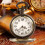 Large bronze embossed Chinese style nostalgic retro  dragon pocket watch 4