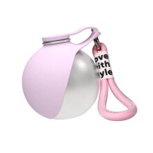 Leakproof Dog Water Bottles Convenient Dog Water Cup-pink