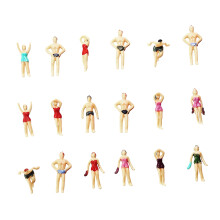 25pack Good Quality Miniature Swimsuit Figures Great For-C