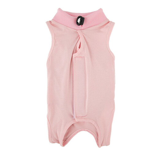 Machine Washable Cats Surgeries Suit with Sticker Design-Pink M