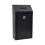 Wall Mounted Mailbox Voting Front Door Gate Letter Box-Black 1
