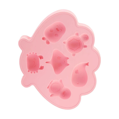 Underwater Theme Ice Tray Ice Cubes Perfect For Summer-Pink