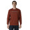 Heren Casual Bruin Print Sweatshirt 1