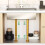 2 Pcs Adjustable Support Pole with Telescopic Furniture Legs, Adjustable Height Range, Stable Load Support 5