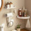 Plastic Hair Dryer Stand For Bathroom Not need Drill 6