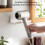 Plastic Hair Dryer Stand For Bathroom Not need Drill 7