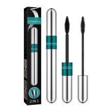 2 in 1 Waterproof Mascara for Long Lasting Curl, Lengthening and Volumizing Vegan Formula Pink1