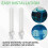 10PCS 9w Nail Uv Machine 365nm Lamp Bulb Tube 3