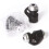 Mobile Phone Microscope with LED Illumination, ClipOn Macro Lens for Smartphone, Black 1