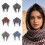 Classical Middle Eastern Headwear Lightweight-Yellow and black 3