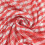 Soft Checkered Arafat Scarf Comfortable Unisex Design-Rose Red 5