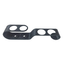 Porte-brosse à dents polyvalent imprimé en 3D, organisateur-Noir