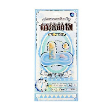 1 Vel Decoratieve Bubble Sticker 3D Kogelsticker voor-Blauw