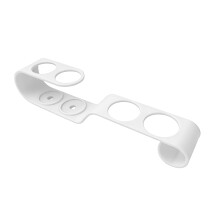 Mehrzweck-3D-gedruckter Zahnbürstenhalter,-Weiß