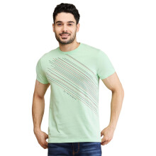 Being Human Mintfarvet T-Shirt til Mænd (Størrelse: M)-Bhtslv24026-Mint