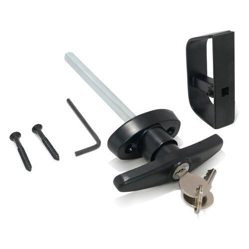 Ensemble de serrures de porte en forme de T en alliage de-5,5 1