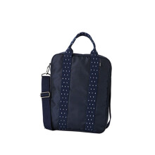 Compact Nylon Travel Organizer Bag with Trolley Attachment Strap Lightweight Multi‑Use Sling Bag