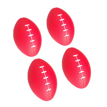 Soft Olived Shape Squeeze Ball For Children Sensory Toy And-Red