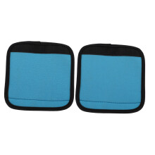 2pcs Neoprene Luggage Handle Wraps Comfortable Cushioning Grip Durable Travel Bag Handle Protector