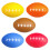 Colorful PU Materials Hand Training Ball For Development-Orange 2