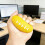 Football Shape PU Grip Ball For Hand Development Exercise-Brown 5