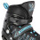 2-in-1 Inline & Ice Skates, Black/Blue, Sizes 31-34 8