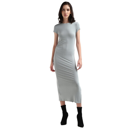 Calvin Klein Calvin Klein Midi Kleid aus grauem Modal