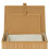 Bamboo Storage Boxes Set of 2 - Multipurpose with Lids 5