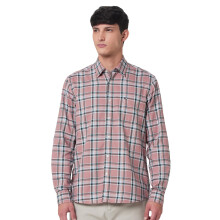 Arrow Herren Baumwolle Slim Fit Sport Dk. Pink Freizeithemd (Asaeosh1496_40)