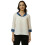 Dames Witte Print Formele Top 1
