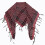 Classical Checkered Pattern Arabic Scarf For Men-1deep red 1
