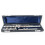 PU Leather Flute Case Double Handle Zippered Flute-Box 17 holes 3
